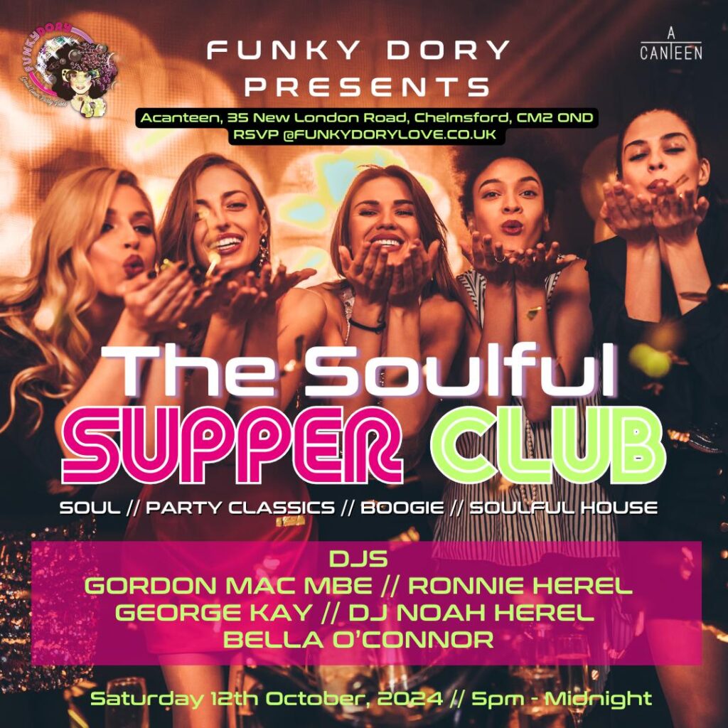 soul supper club,soul food supper club,soul music events,soulful house music events,soul music events 2024,soul music events essex,soul music events this weekend,soul music brunches,soul music brunch london